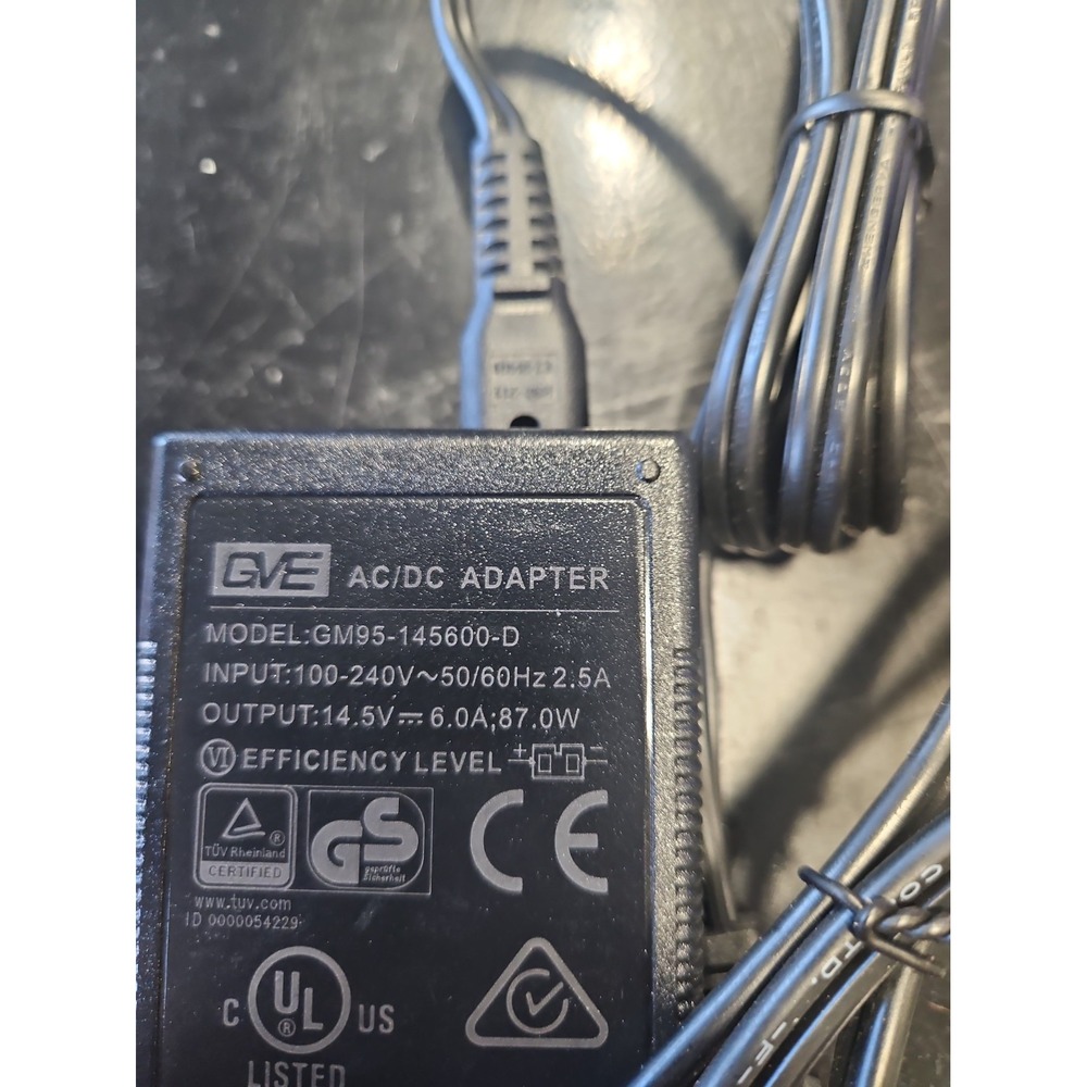 GM95-145600-D adapter AC/DC input 100-240V output 14.5V car refrigerator
